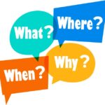 Cómo hacer preguntas en inglés, what, where, when, why, who